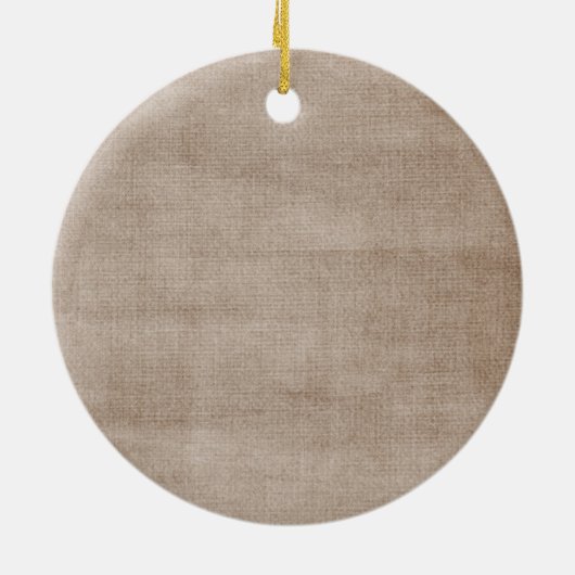 Wintersegmente Karierte Rentiere Keramik Ornament (Hinten)