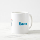 Wintersegmente Personalisiert Kaffeetasse (VorderseiteRechts)