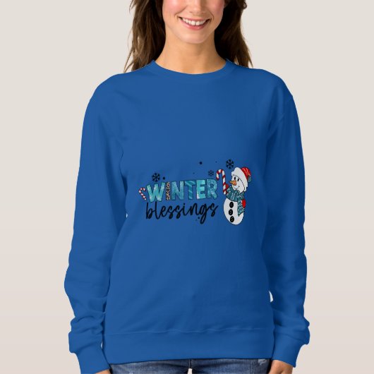 Wintersegmente Sweatshirt (Vorderseite)