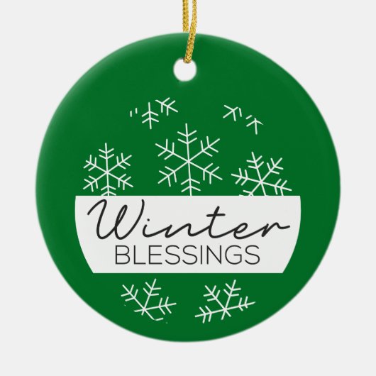 Wintersegmente - Weihnachtsschmuck (Vorne)