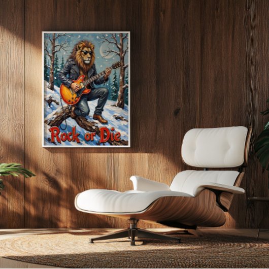 Winterserenade: Löwengefrorene Riffs Poster