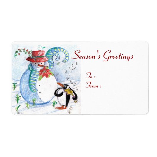 WINTERSERENADE VON SNOWMAN UND PENGUIN (Vorne)