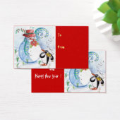 WINTERSERENADE VON SNOWMAN UND PENGUIN (Schreibtisch)