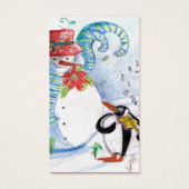 WINTERSERENADE VON SNOWMAN UND PENGUIN (Rückseite)