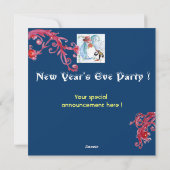 WINTERSERENADE VON SNOWMAN UND PENGUIN FEIERTAGSKARTE (Rückseite)