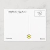 WINTERSERENADE VON SNOWMAN UND PENGUIN POSTKARTE (Rückseite)