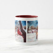 Winterserenity-Kardinals-Tasse Tasse (Zentrum)