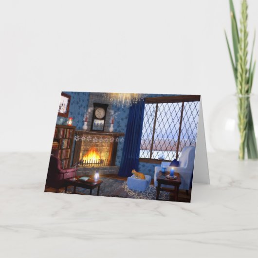 Winterserenity-Karte Karte (Vorderseite)