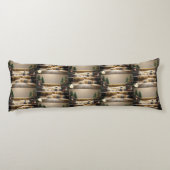 "Winterserenlandschaft" Seitenschläferkissen (Rückseite)