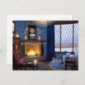 Wintersernähe Postkarte (Vorne/Hinten)