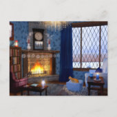 Wintersernähe Postkarte (Vorderseite)