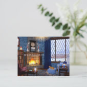 Wintersernähe Postkarte (Stehend Vorderseite)