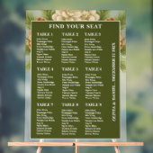 Wintersitzkarte Mattiertes akryllisches Zeichen Acrylschild (Neutral)