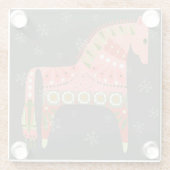 Winterskandinavischer Untersetzer (Rückseite)