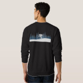 Winterski-Abenteuer Sweatshirt (Schwarz voll)