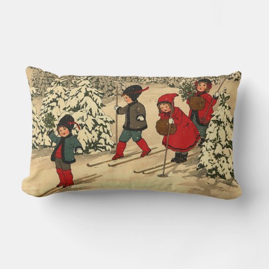 Winterski Lendenkissen (Vorderseite)