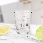 Winterski-Resort SPpersonalisierter Junggeselinnen Schnapsglas