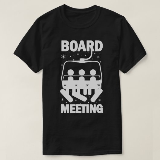 Winterski T-Shirt (Design vorne)