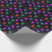 WINTERSKIFAHERER GESCHENKPAPIER (Ecke)