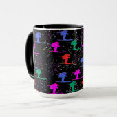 WINTERSKIFAHERER TASSE (Vorderseite Links)