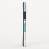 Winterskifahren individuelle Name Telefongehäuse Case-Mate iPhone Hülle (Hinten/Rechts)