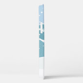 Winterskifahren individuelle Name Telefongehäuse Case-Mate iPhone Hülle (Rückseite / Rechts)