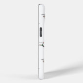 Winterskifahrer im Action-Muster Case-Mate iPhone Hülle (Rückseite / Rechts)