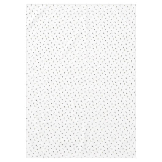 Winterskifahrer im Action-Muster Tischdecke (Vorderseite)