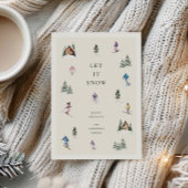 WINTERSLOPEN FEIERTAGSKARTE