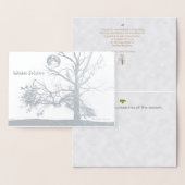 Wintersolstice: Aussicht Park-Holiday Folienkarte (Anzeige)