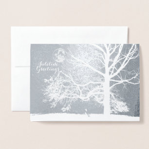 Wintersolstice: Aussicht Park Holiday Folienkarte