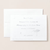 Wintersolstice: Aussicht Park-Holiday Folienkarte (Rückseite mit Umschlag)