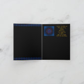 Wintersolstice-Grußkarte Karte (Innenseite)