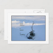 Wintersolstice Postkarte (Vorne/Hinten)