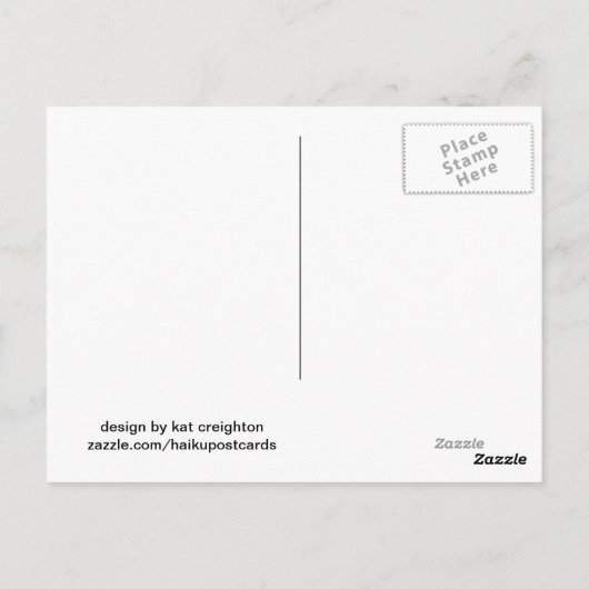 Wintersolstice Postkarte (Rückseite)