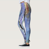 Wintersong im Birkenwald Leggings (Links)