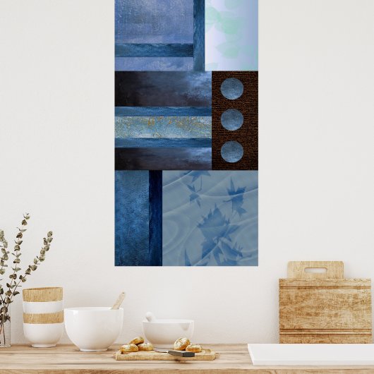 Wintersonne 1 poster (Küche)