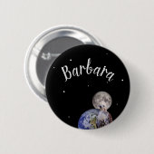 Wintersonne: Button (Vorne & Hinten)