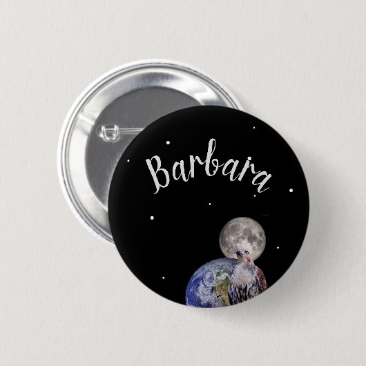 Wintersonne: Button (Vorne & Hinten)