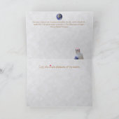 Wintersonne: Feierliche Grüße aus der Natur: Karte (Innenseite)