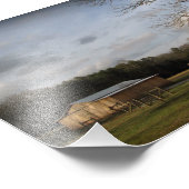 Wintersonne Fotodruck (Ecke)