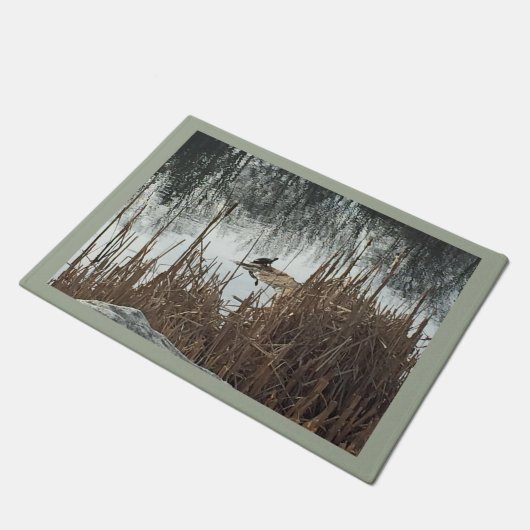 Wintersonne Fußmatte (Schrägansicht)