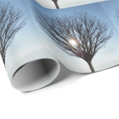 Wintersonne Geschenkpapier (Rolleneckpunkt)