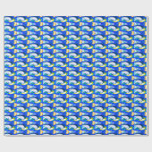 Wintersonne Geschenkpapier (Flach)