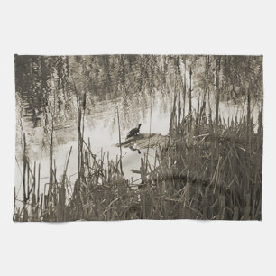 Wintersonne Geschirrtuch