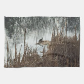 Wintersonne Geschirrtuch (Horizontal)