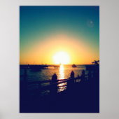 Wintersonne in den Schlüsseln Poster (Vorne)