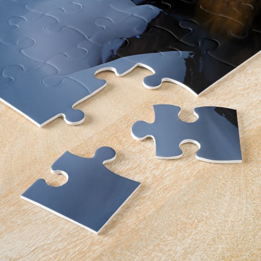 Wintersonne in der Wildnis Puzzle (Seite)