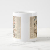 Wintersonne Jumbo-Tasse (Vorderseite)