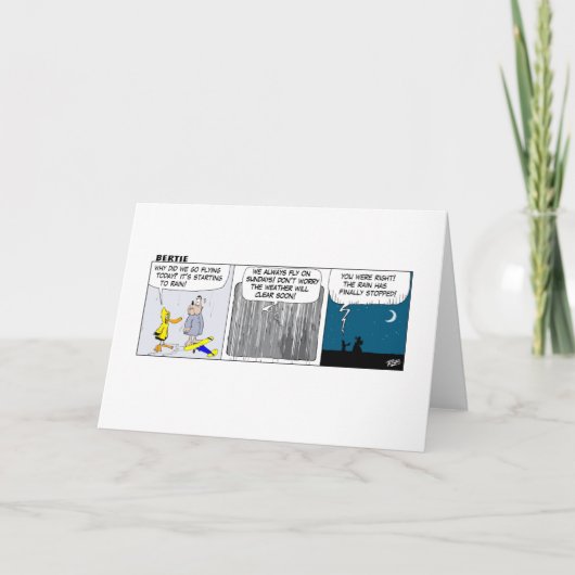 Wintersonne Karte (Vorderseite)